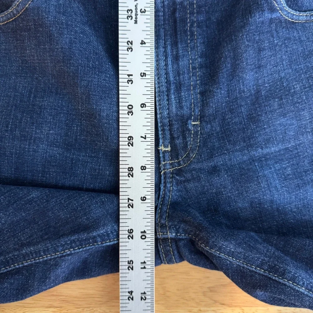 Ariat M1 Legacy Jeans Mens 30x36 Blue Dark Wash Vintage Straight Leg Western